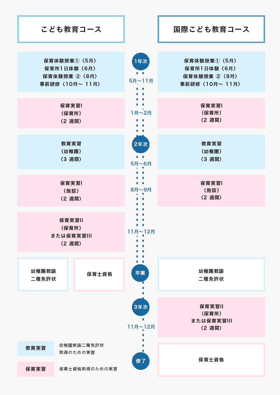 実習と学びのステップ 詳細