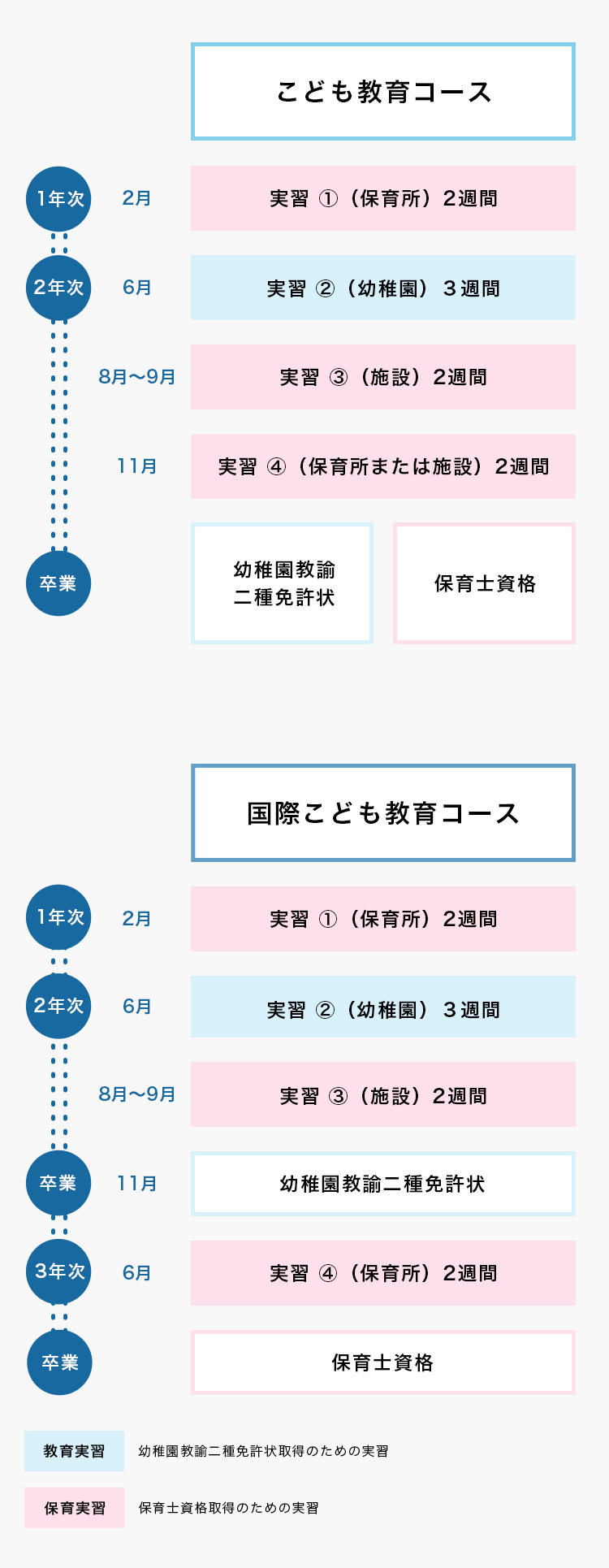 実習と学びのステップ 詳細